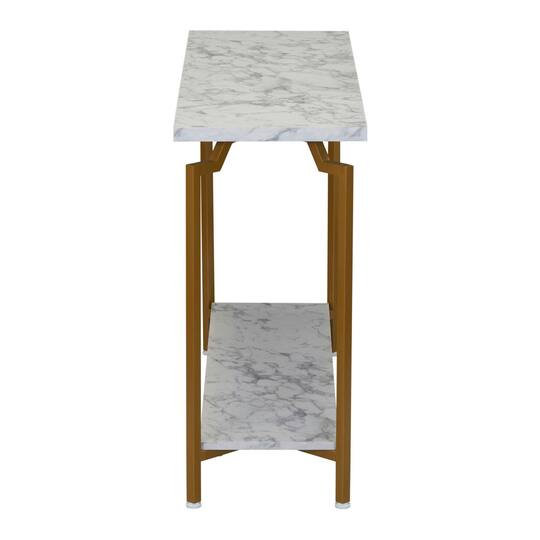 Household Essentials Crown Console 23" 2-Tier Console Table